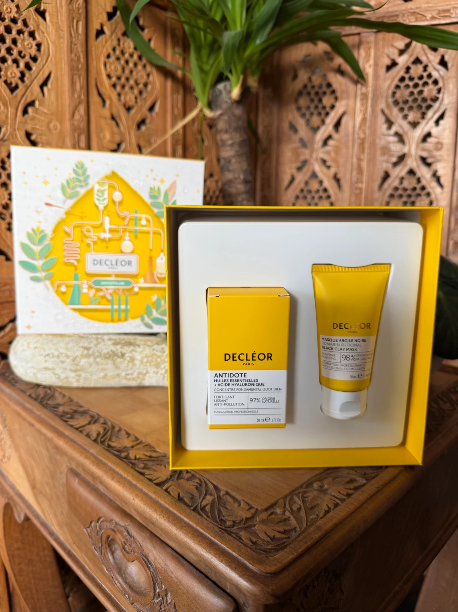 Décleor coffret antidote et masque